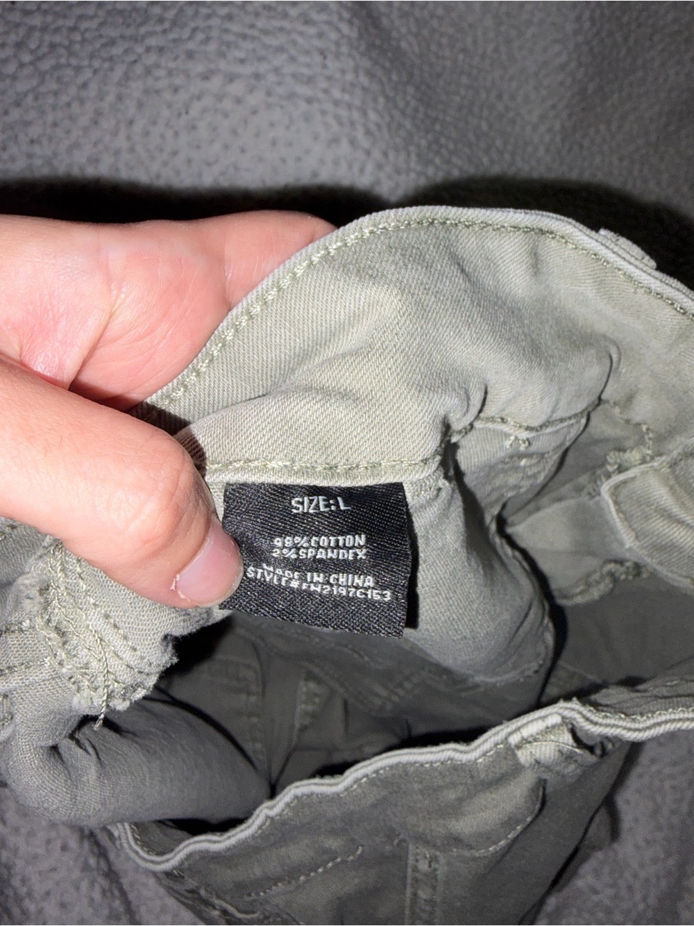 Fashion Nova Olive Utility Mini Skirt with Ring Details - Picture 7 of 7